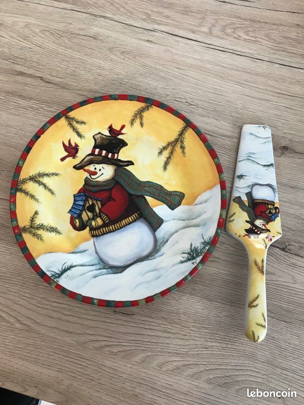 Assiette + pelle à tarte (image 2)