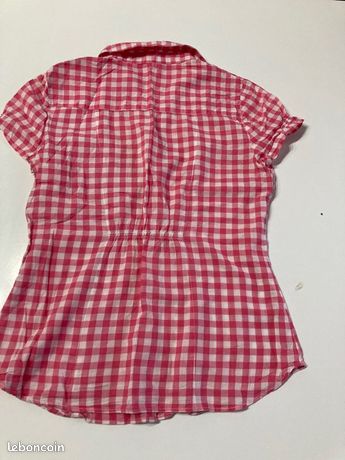 Chemise à Carreaux Pimkie Taille XS - Douce Et Colorée, Idéale Pour Un Look Décontracté !
