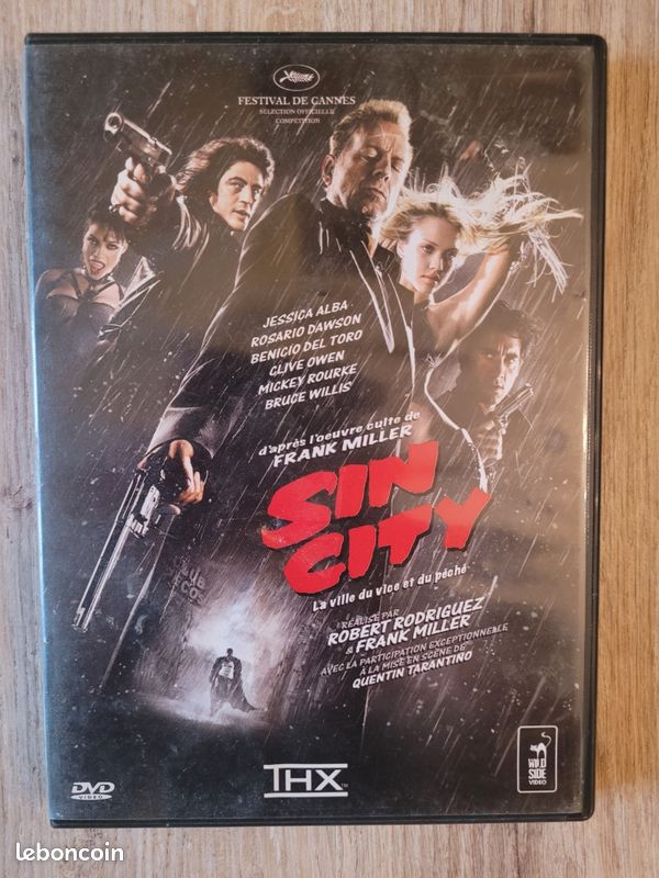 DVD Sin City Bruce Willis BE (image 1)