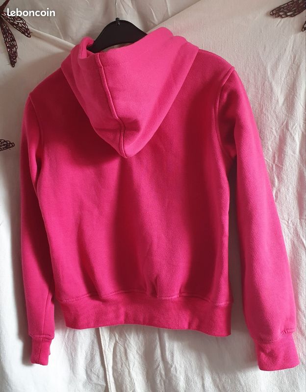 Sweat-shirt Victoria's Secret PINK Rose Marshall Gel Taille M - Neuf Sans Emballage