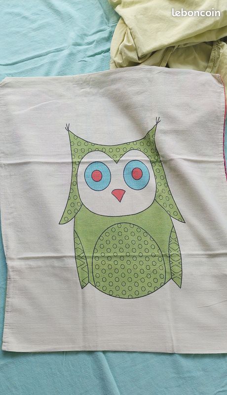 Ensemble lit 1 personne housse couette + taie oreiller + drap housse (image 4)