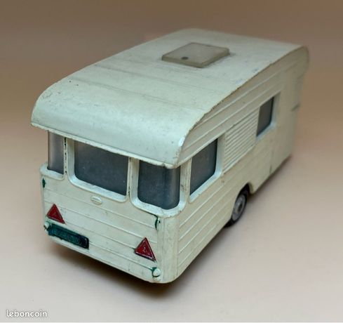 Caravane Digue Panoramic 14 Norev 1/43 - Modélisme