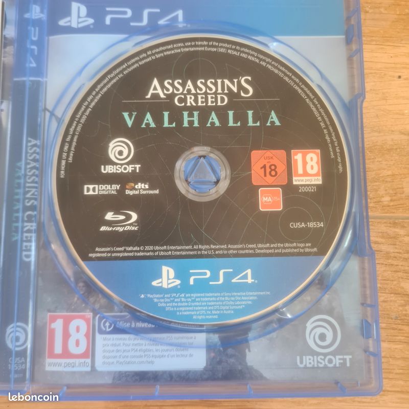 Jeu ps4 assassins créer valhalla (image 2)