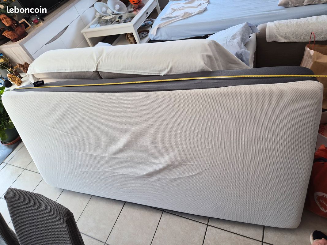 Matelas Emma Original 90x195x23 cm + Housse de protection – Très bon état (image 2)