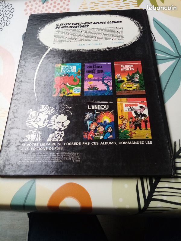 Bd Spirou et fantasio tome 28, Eo 1979 (image 3)