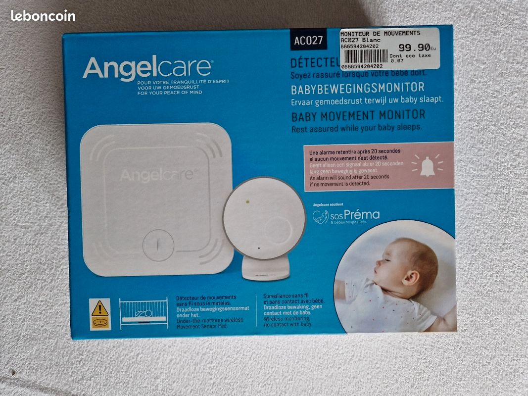 Babyphone Angelcare d'occasion - Annonces equipement bébé leboncoin