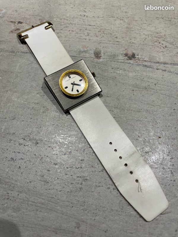 Montre Vintage Pierre Cardin By Jaeger 1970 - Mécanique Manuelle Acier Inox