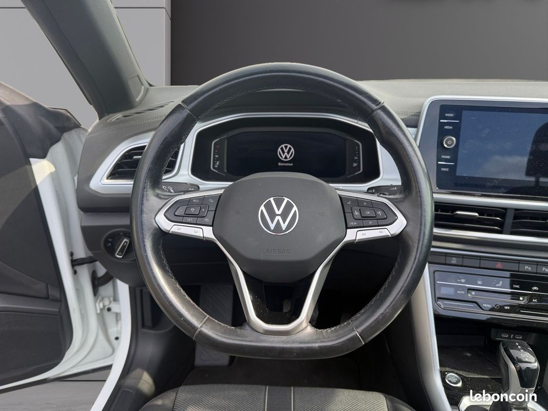 VOLKSWAGEN T-ROC CABRIOLET 1.5 TSI EVO 150 Start/Stop DSG7 Style Garantie 12 mois (image 13)