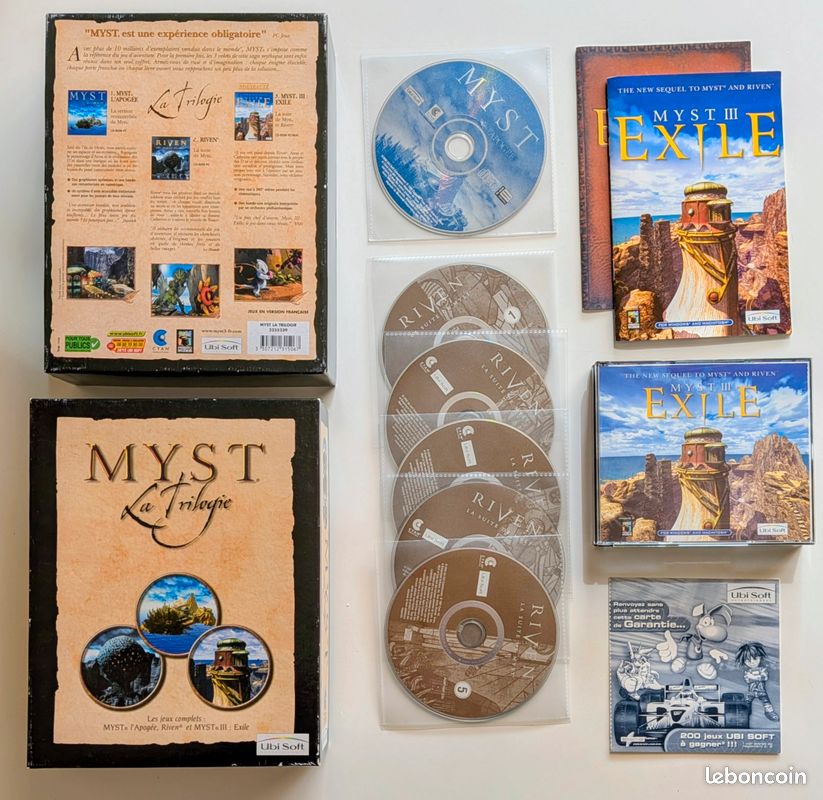Myst Trilogie (Myst + Riven + Myst III Exile Myst Trilogie (Myst + Riven + Myst III Exile