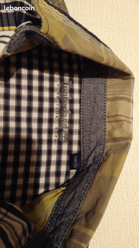 Chemise a carreaux Timberland 18 mois (image 2)