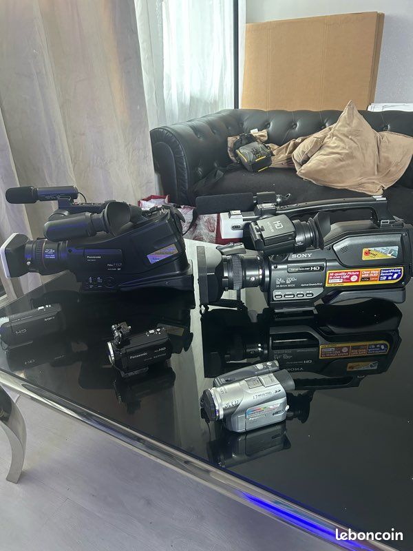 Lot de caméras Sony & Panasonic – Full HD / DV – Vidéo pro et amateur (image 3)