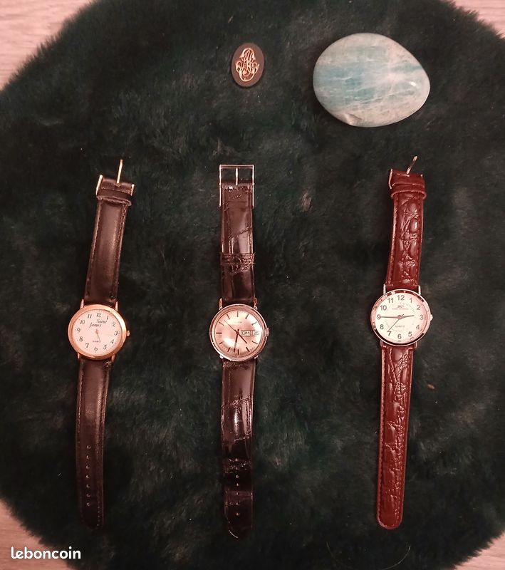 Lot De 6 Cadrans De Montres Anciens - Années 1910 à 1970 - Occasion Collection