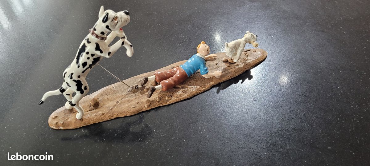 Figurine Tintin – Gino Le Photographe – Pixi 2017 – Boîte Et Certificat