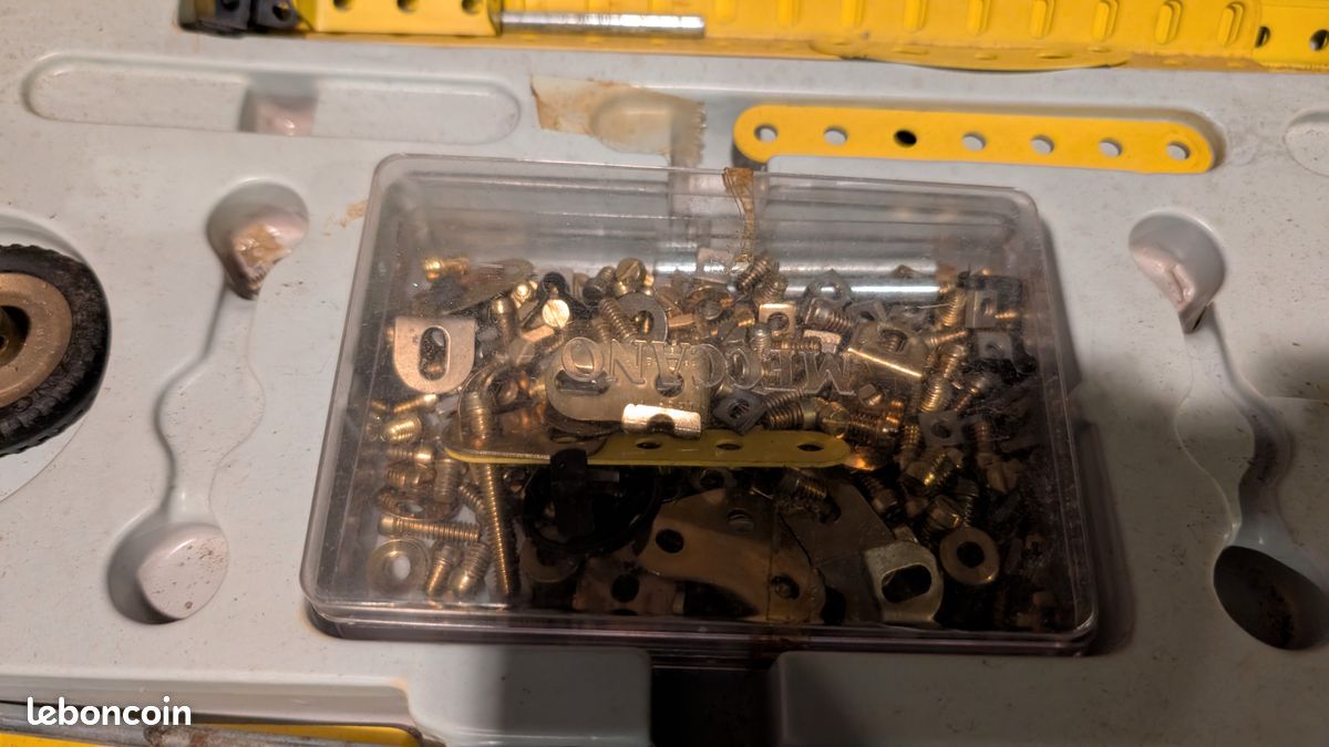 meccano boîte junior 5 ans trucking trattoria plusieurs modèles