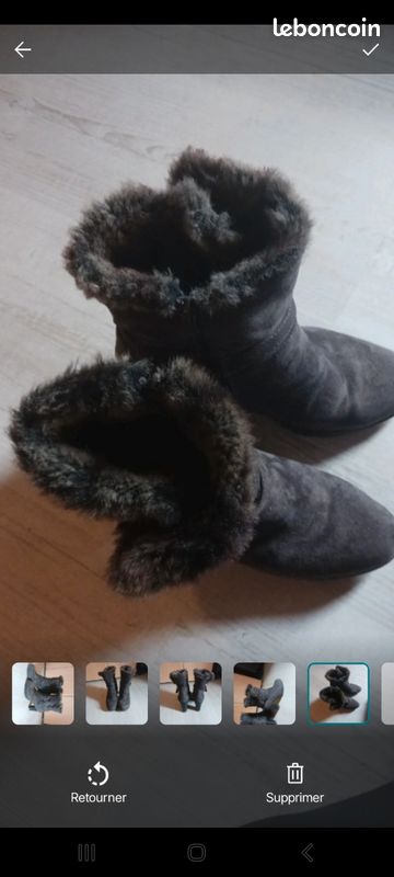 Bottine à talon en 37 de 8 cm (image 5)