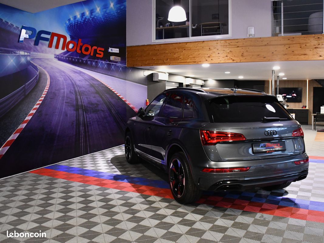 Audi Q5 S-Line 40 TDI 204 Quattro S-Tronic Black Panel GPS Virtual Hayon Induction ACC Pré Sense Car Play Drive Caméra JA 20 Rotor (image 5)