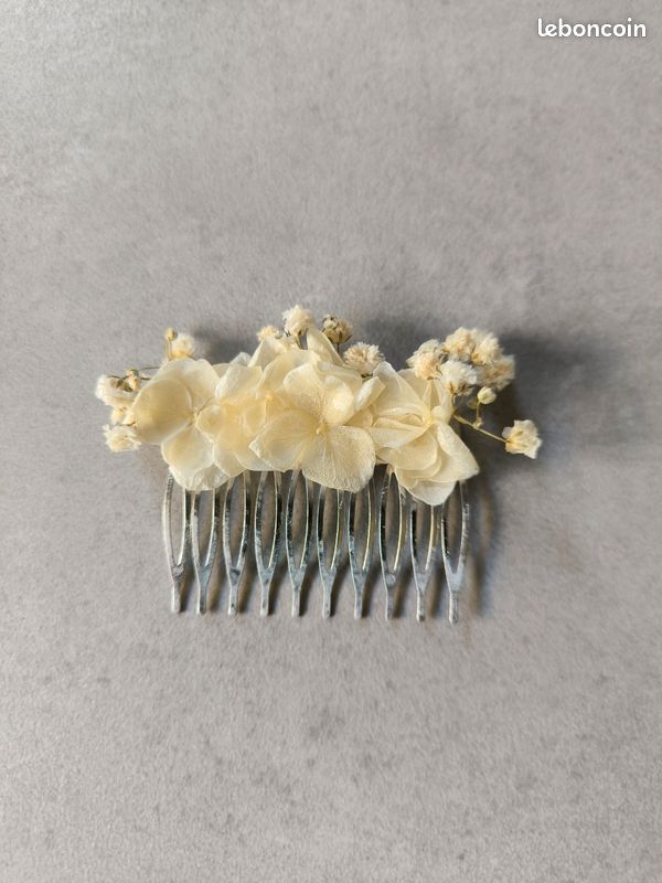 Pince peigne chignon tresse accessoire cheveux coiffure mariage