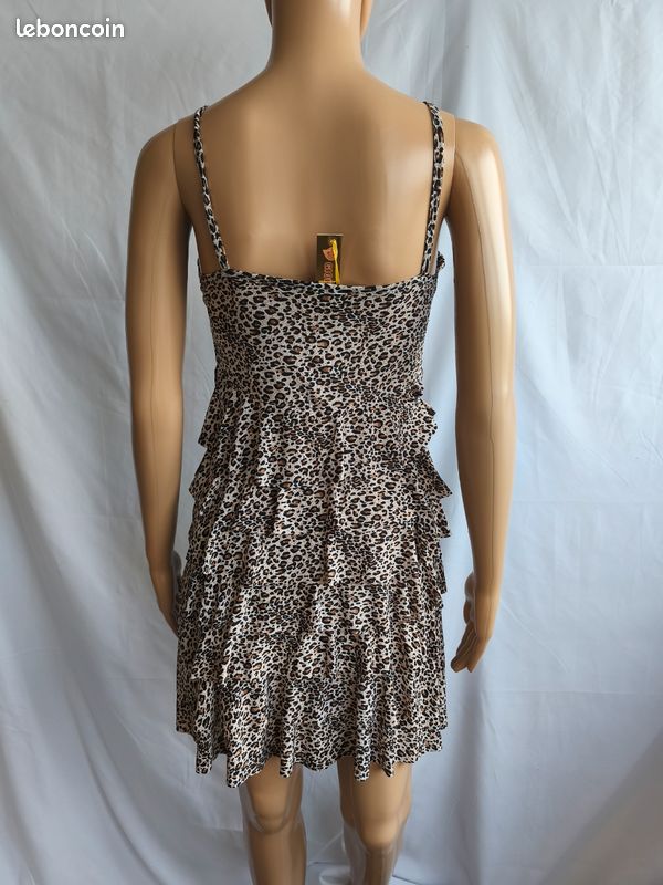 Robe Léopard Capucine - Taille Unique - Marron - Neuve Avec étiquettes (valeur 44€)
