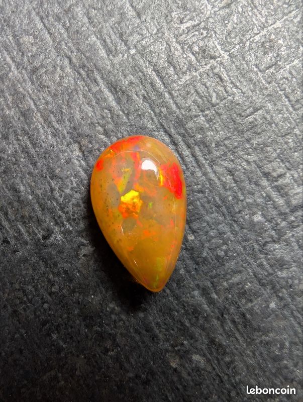Opale Brute éthiopienne Multifeu 4,45 Carats - Pierre Naturelle Non Traitée