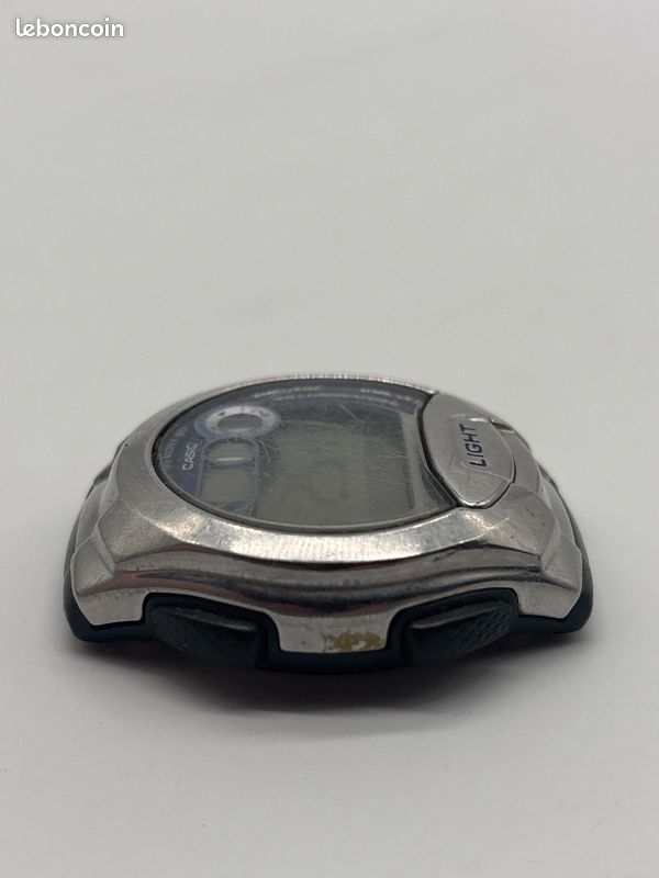 Montre Casio digitale homme argentée pile neuve fonctionnelle rétro sport - #B33 (image 6)