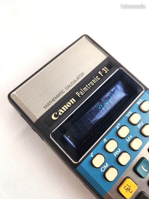 Calculatrice CANON LC 36 testée Ok Electronic calculator vintage rétro
