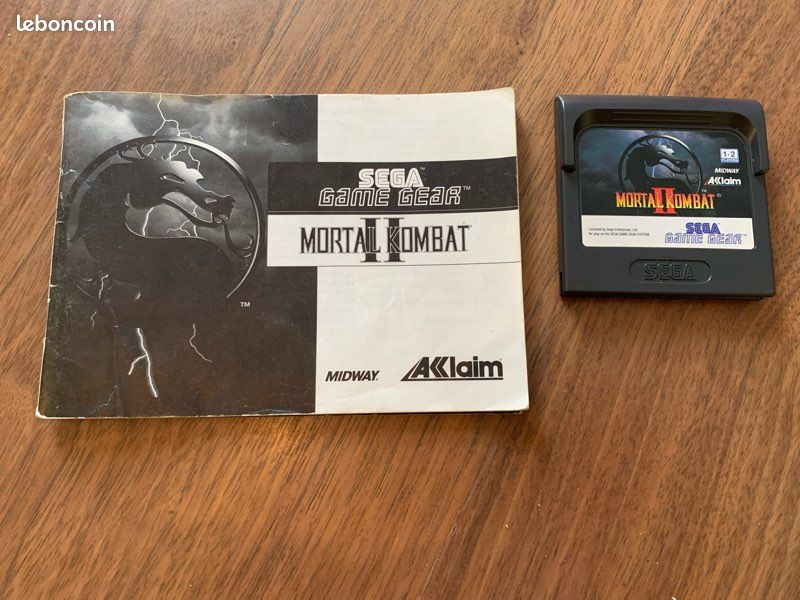 JEU SEGA GAME gear mortal kombat 3 neuf new old stock jamais ouvert EUR