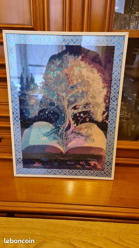Boîte à Notes Peinture Diamant Arbre De Vie - Kit DIY Créatif Avec 160 Feuilles, Perles Multicolores Et Accessoires Complets