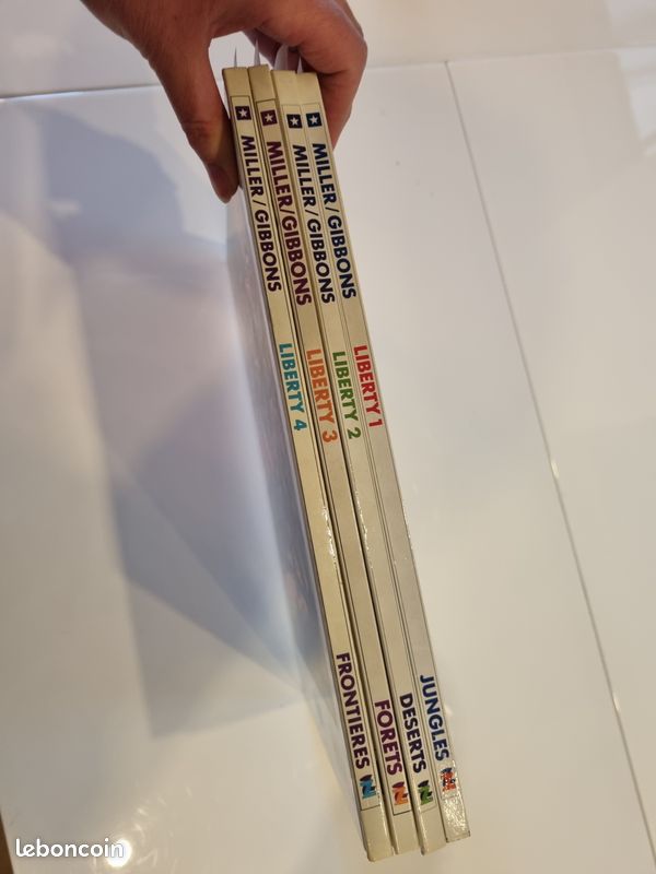 Lot 4 BD Liberty - Tomes 1 à 4 - Miller Gibbons (image 4)