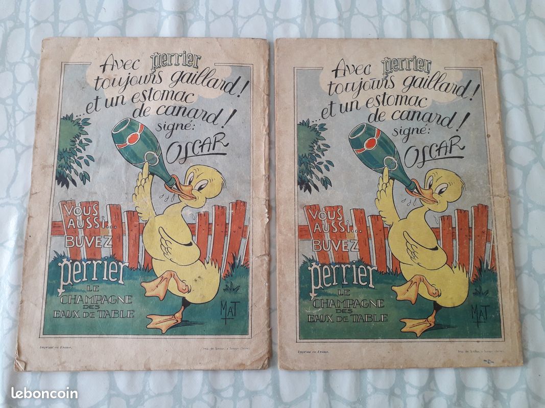 BD Lot de deux albums Oscar le petit canard (par Matt) SPE (image 2)
