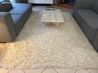Tapis laine blanc marque BO CONCEPT (image 1)