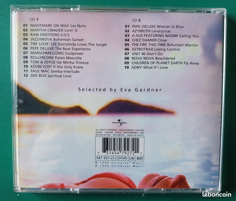 2 CD Eva Gardner Aphrodisiac Deep, Jazzy And Sensual House (image 3)
