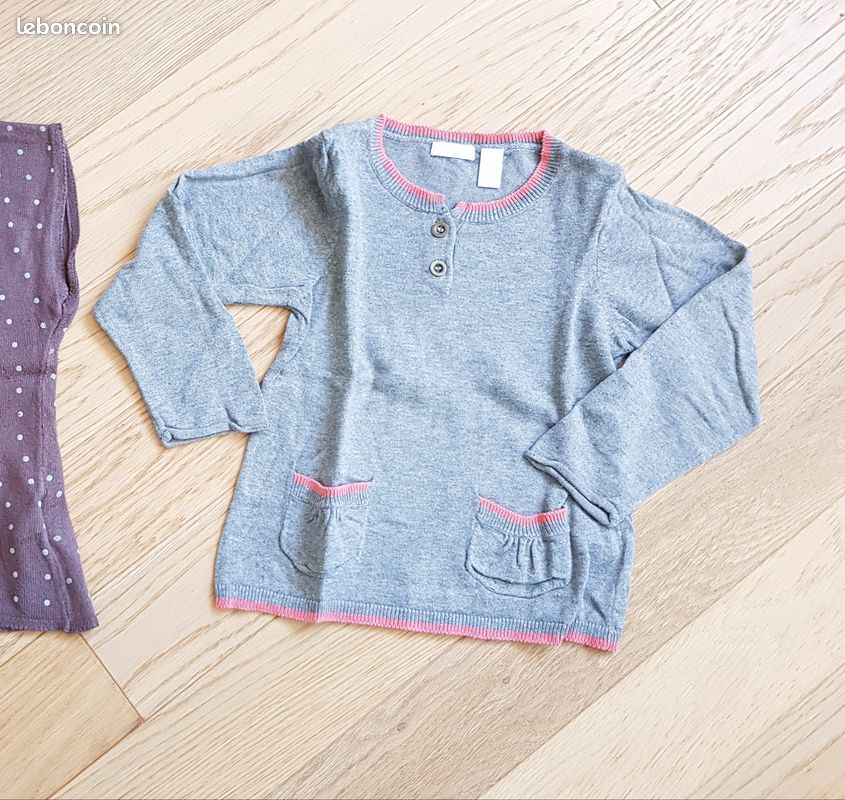 Pull fille 3 ans Obaibi (image 1)