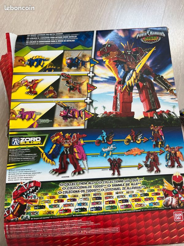 Lot power rangers dino charge (image 8)