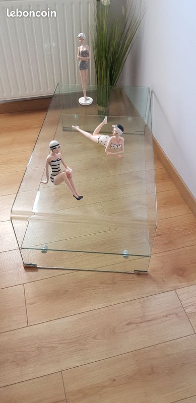 Table de salon en verre (image 2)