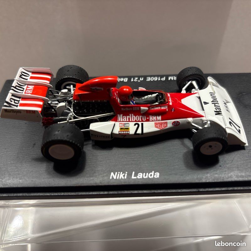 Spark S1752, BRM P160E, No.21 Belgium GP 1973 La