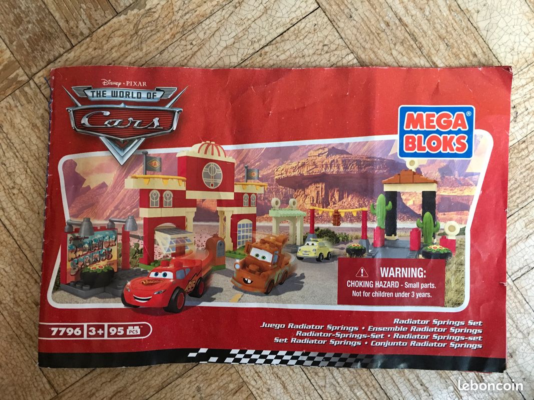 Cars Mega blocks 7796 Radiator Springs 3ans (image 2)