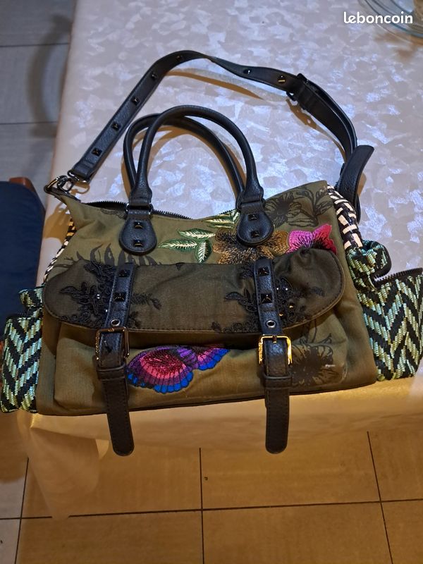 Sac Desigual Leopard Sac Desigual Neuf Accessoires Bagagerie