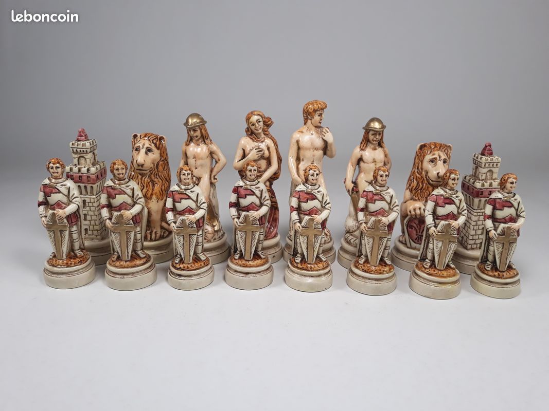 JEU D'ÉCHECS SUR le thème du golf History Craft très bon état jeu pour
