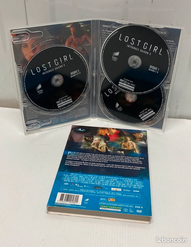 Rare Coffret dvd Lost Girl Saison 3 série Tv (image 2)