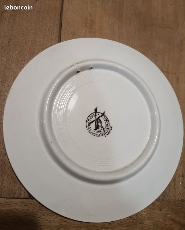 Assiette décorative moulin (image 2)