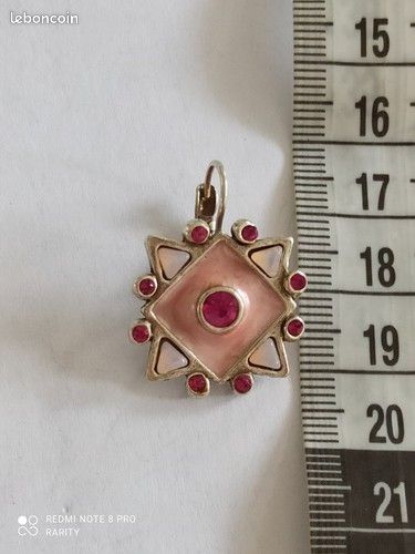 Broche Vintage Remy Dis Paris émaillée - Années 80/90 - Fabriqué En France - Occasion