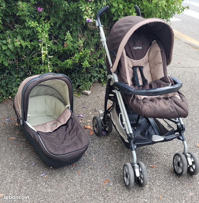 Perego Stroller Peg Perego P3 Poussette Universel Poussette Canne Poussette  Peg Perego Pliko P3 Orange Poussette Peg Perego Pliko P3 quipement