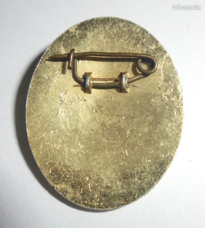 Bretagne : ancien insigne blason émaillé de la Côte d'Azur 1930