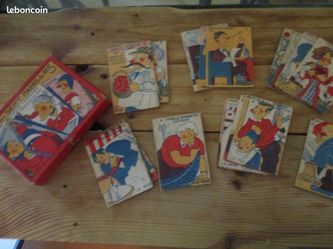 ANCIEN JEU DE Cartes 7 Familles Histoire Neuf Sous Blister EUR 14,99 - PicClick FR