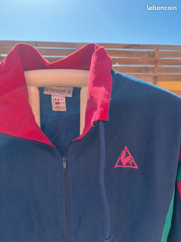 Veste survêtement vintage Le Coq Sportif années 2000 Vêtements