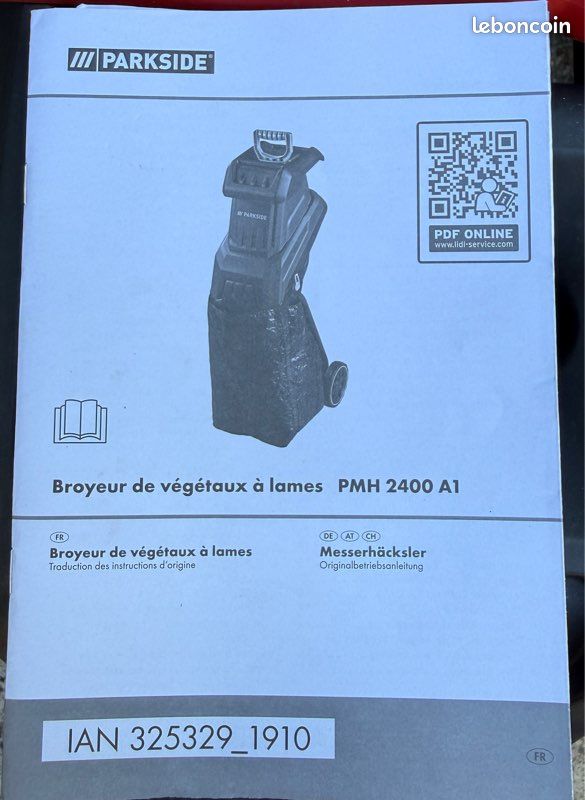 Broyeur de végétaux à lames (image 11)