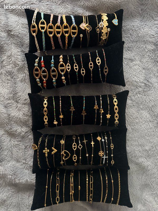 Lot bijoux acier inoxydable (image 5)