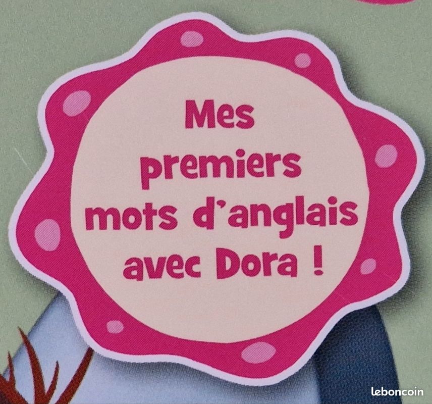 Lot de 7 livres Dora l'exploratrice, collection Mes premiers mots d'anglais avec Dora, Albin Michel (image 8)