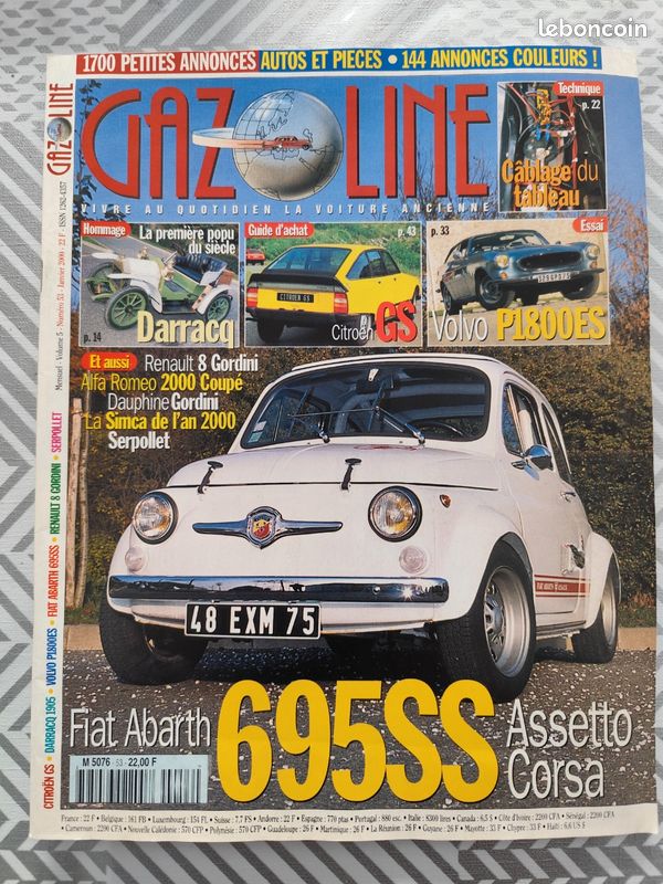 Revue Gazoline N°53 janvier 2000 (image 1)