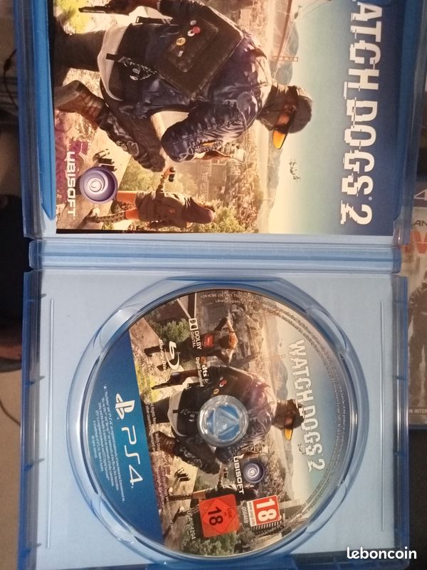 Lot de jeux PS4 – The Division, Watch Dogs 2, FIFA 20, DBZ Kakarot, etc (image 3)